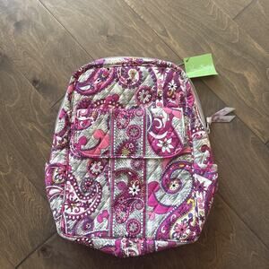 Vera Bradley Backpack Paisley Meets Plaid 10620-128 NTW
